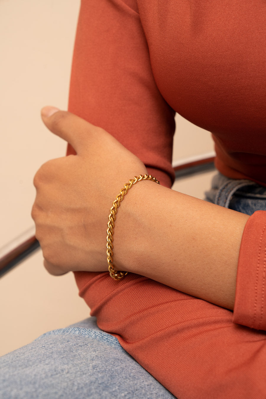 Single Curb 5mm Bracelet