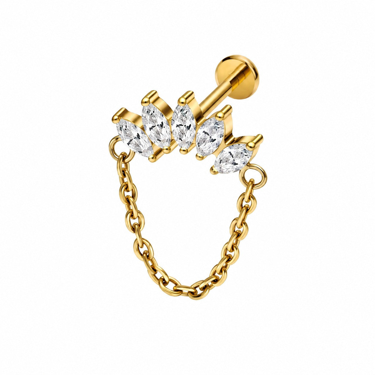 Helix Chain earring