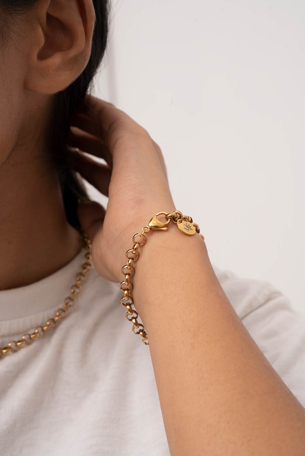 Rolo Chain Bracelet 6mm