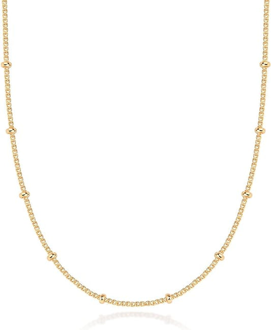 Chunky Ball chain anklet