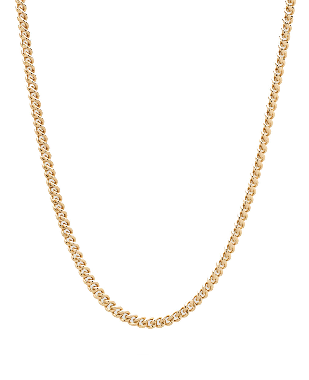 Single Curb 5mm Neckchain