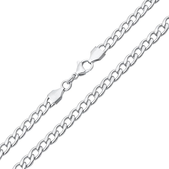 Flat curb chain Bracelet