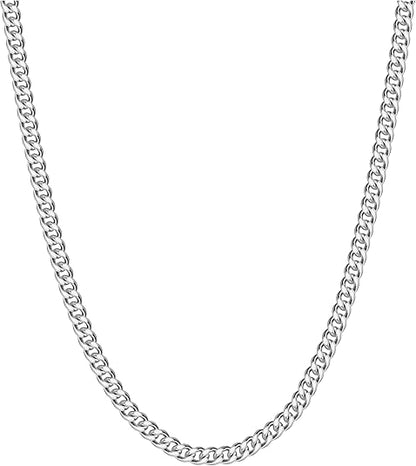 Flat curb chain Anklet