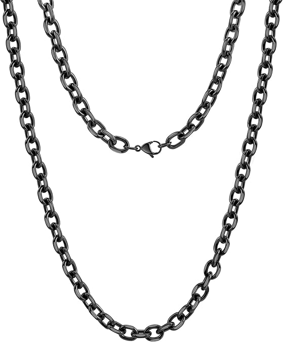 Black Dainty Chain Anklet