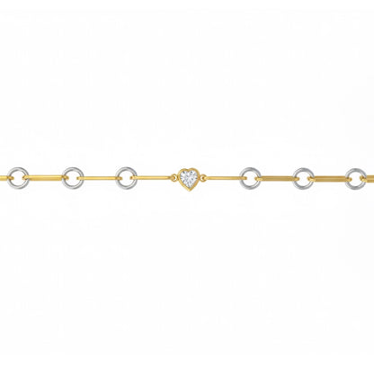 Continuum Heart Bracelet