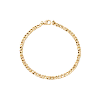 PVD Gold Vacuum Initials Bracelet