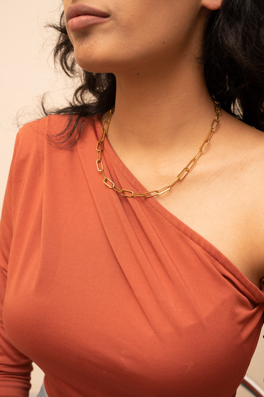 Paperclip Link Neckchain 6mm