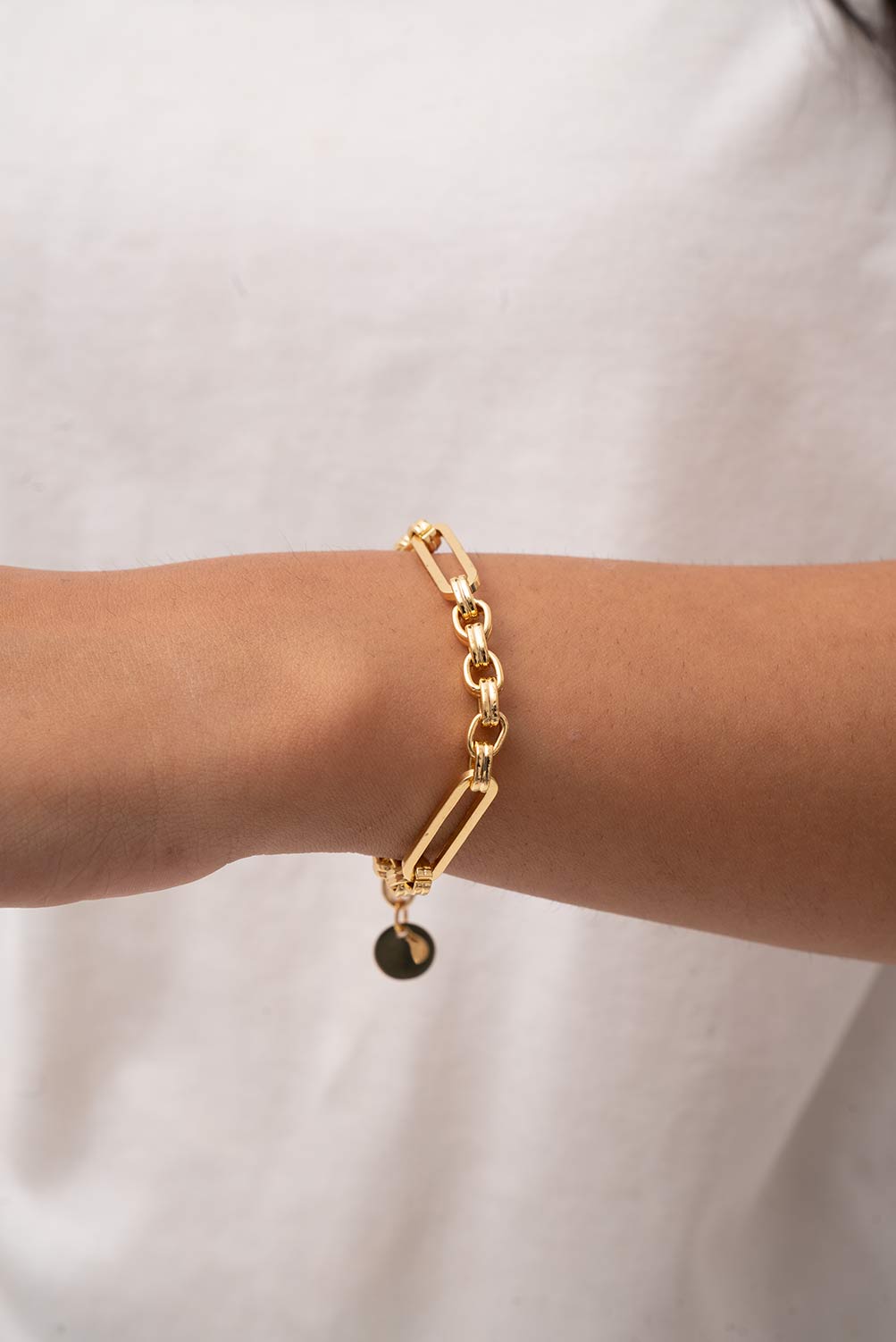 Oenomaus Gold Axion Bracelet
