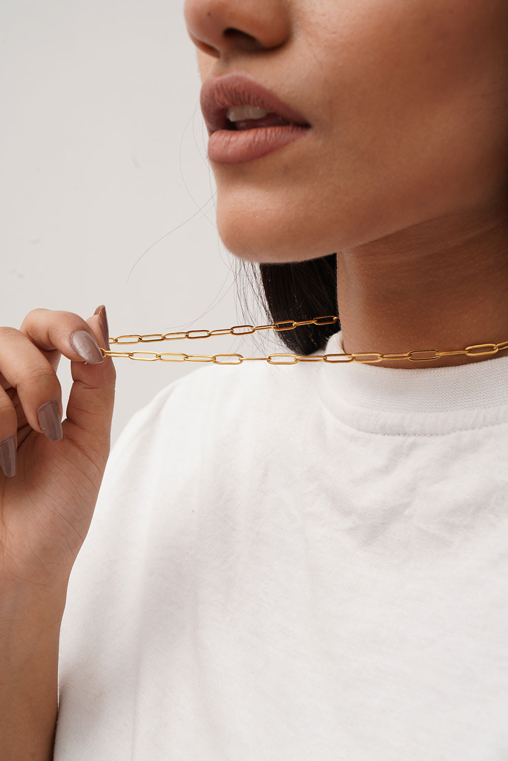 Paperclip Link Neckchain 4mm