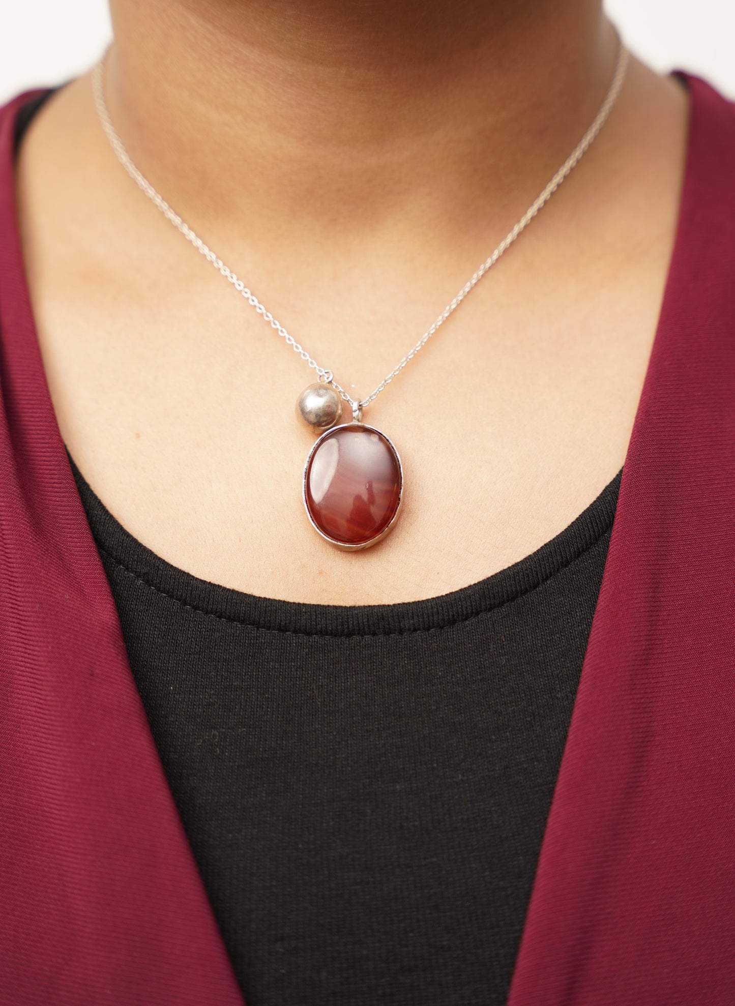 Red Agate Necklace