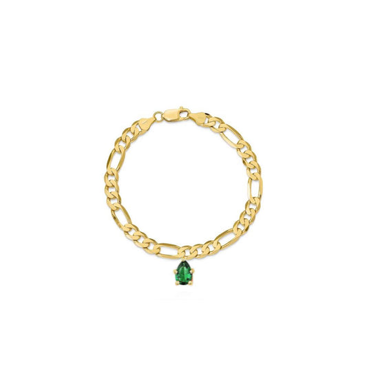 Green Smarágdi Chunky Bracelet