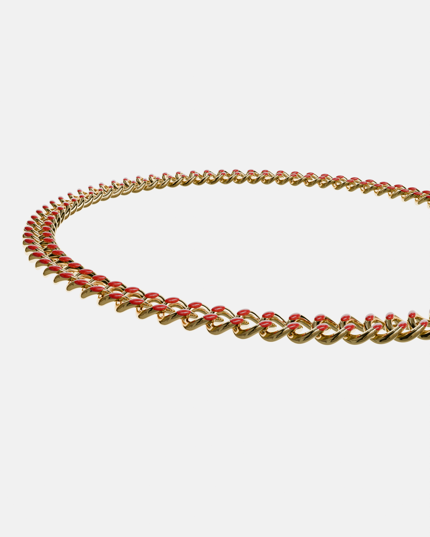 Enamel chain Necklace