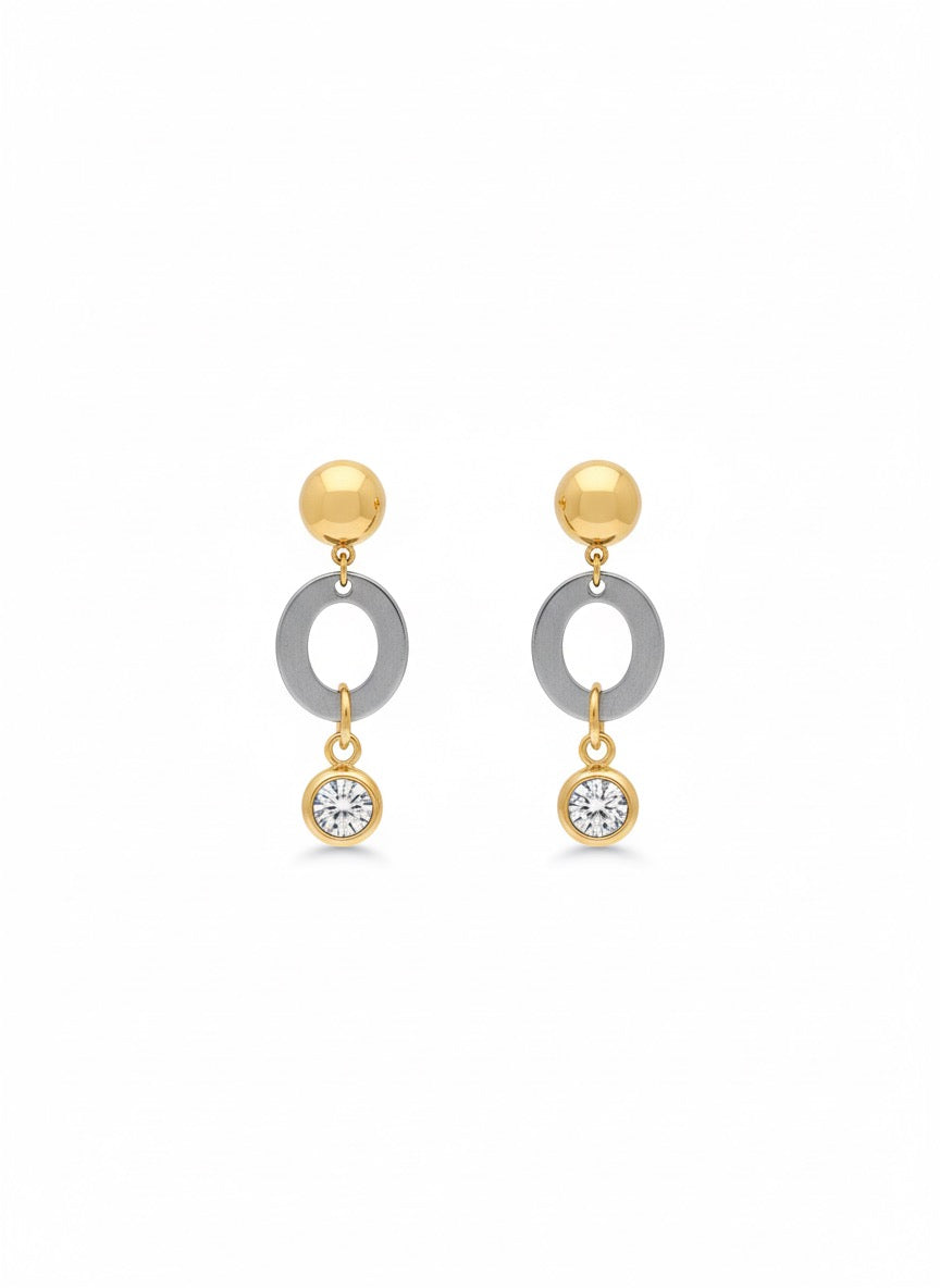 Axis Earrings Diamond Edition