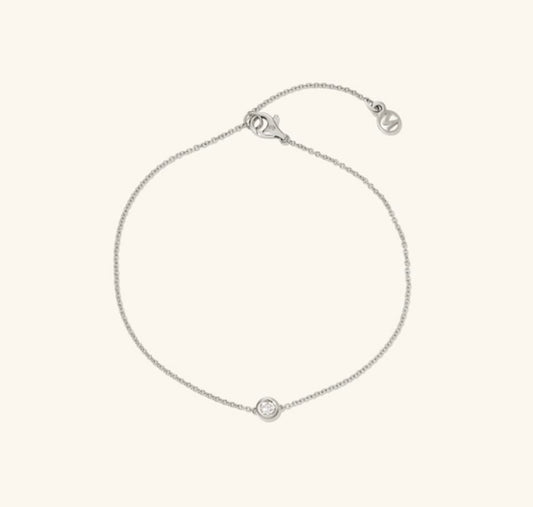 Diamond Bracelet Silver