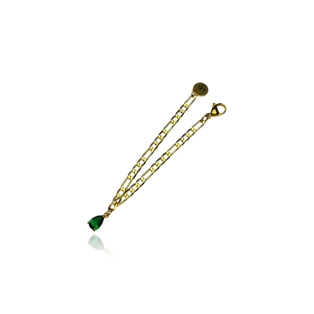 Green Smarágdi Anklet