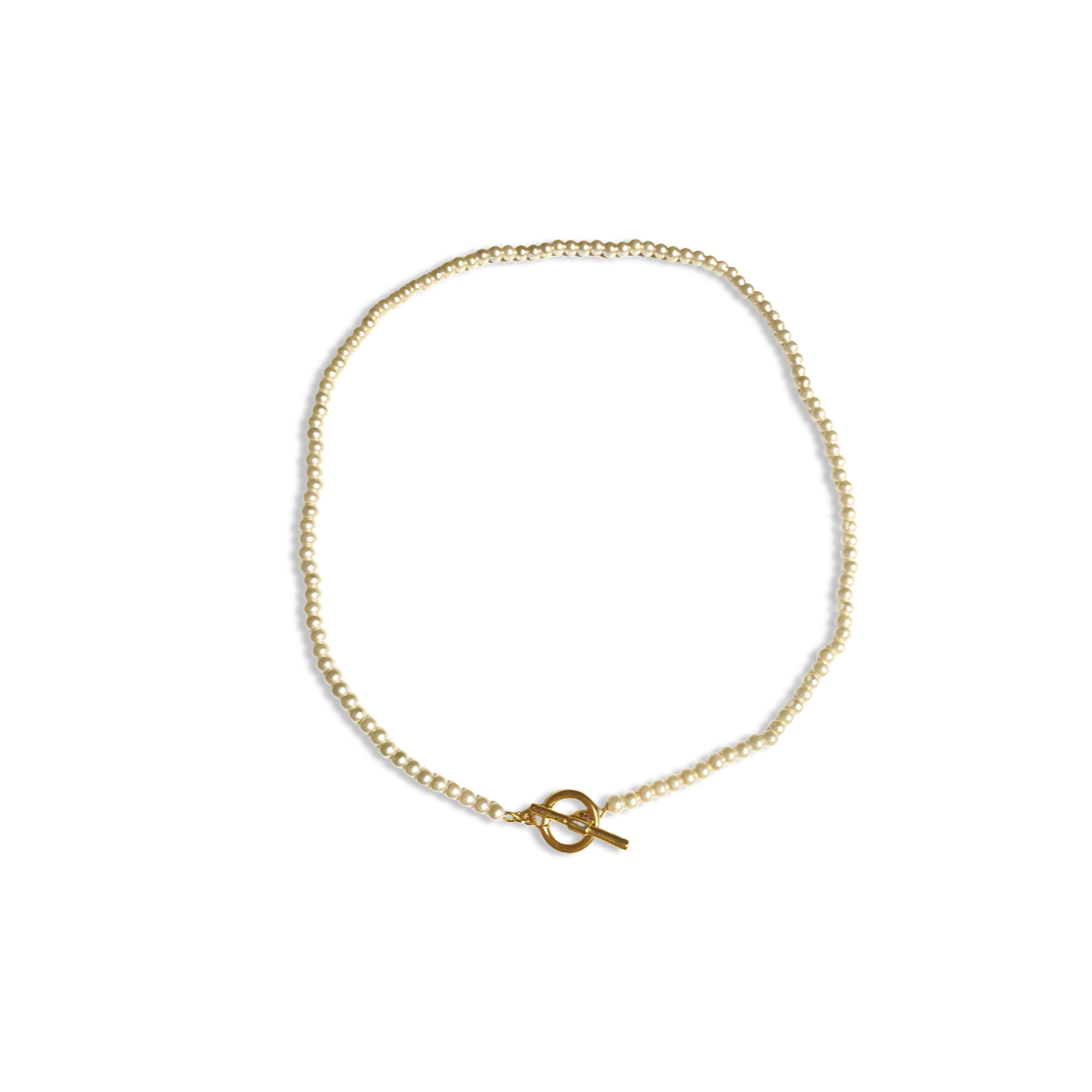 Pearl T-Bar Neckchain