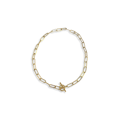 Paperclip T-Bar Choker