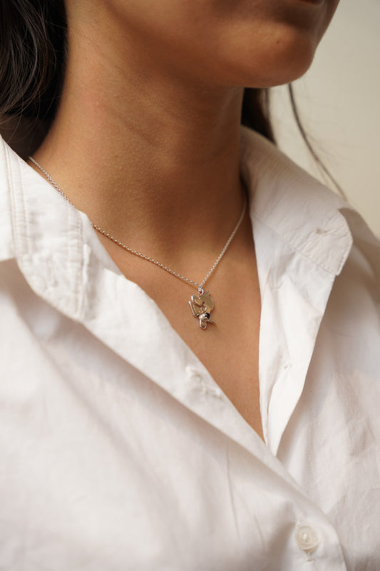 Pure silver Charm Pendants