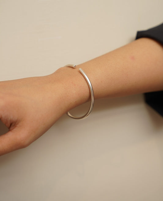 Solid Open Bangle