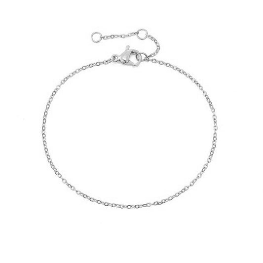 Dainty Silver Anklet