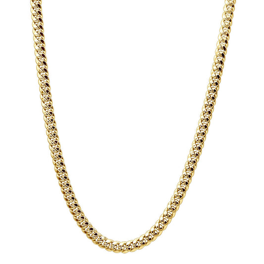 Single Curb 7mm Neckchain