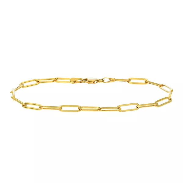 Paperclip Link Bracelet 4mm