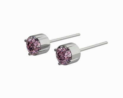 Single Stone Ear Studs
