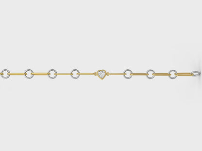 Continuum Heart Bracelet