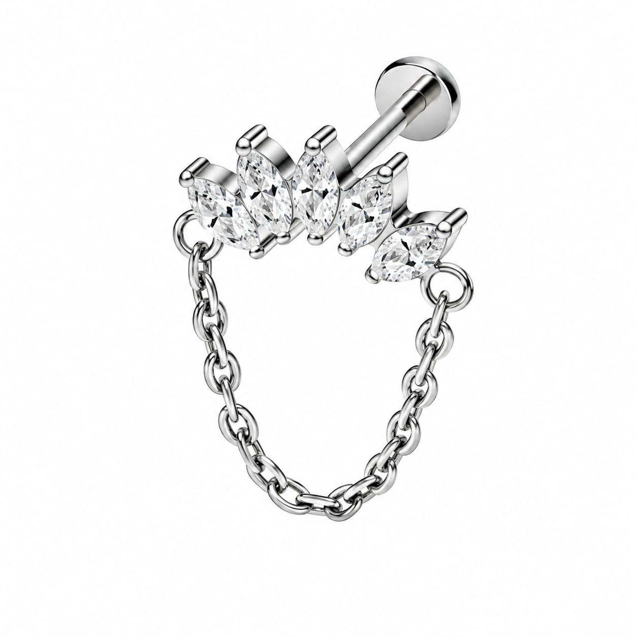 Helix Chain earring